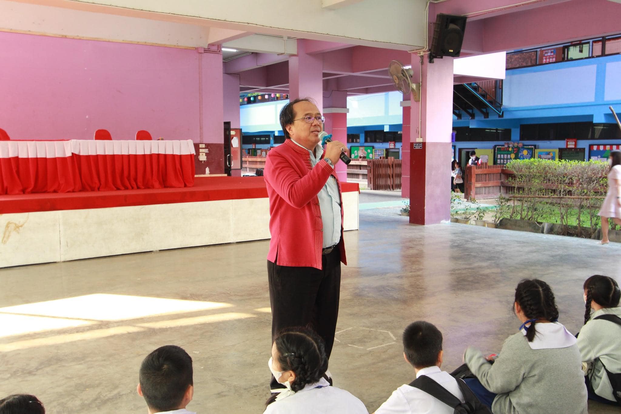 กิจกรรมการทดสอบธรรมศึกษาชั้นตรี และชั้นโทของนักเรียนระดับชั้นประถมศึกษาปีที่ 4 - 6 ประจำปีการศึกษา 2566