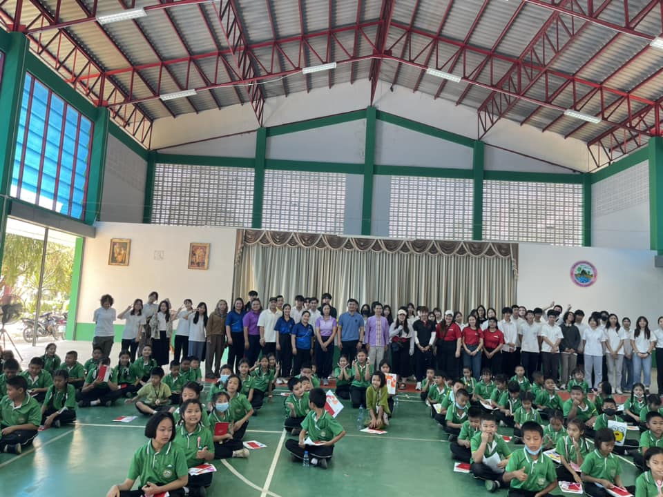 กิจกรรมแลกเปลี่ยนวัฒนธรรมทางภาษา ระหว่างนักเรียน grade 9 จากโรงเรียนนานาชาตินครพายัพ  จังหวัดเชียงใหม่